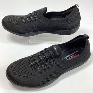 Skechers Newbury ST Every Angle Slip On Shoes Womens Size 7.5 Wide Stretch